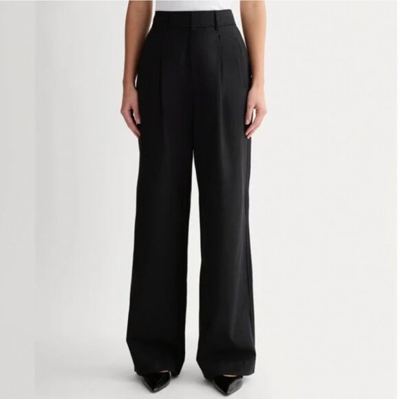 EVERLANE The Draper Pleated Pant in Buttersmooth Sz6R - Picture 2 of 11